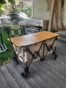 שולחן לעגלת קמפינג ג'מבו